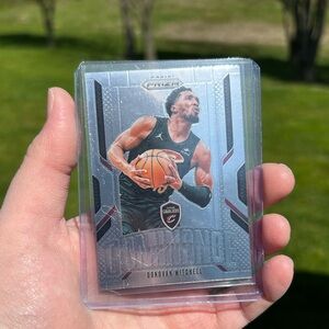 Panini Silver Prizm Donovan Mitchell Cleveland Cavaliers Card Dominance